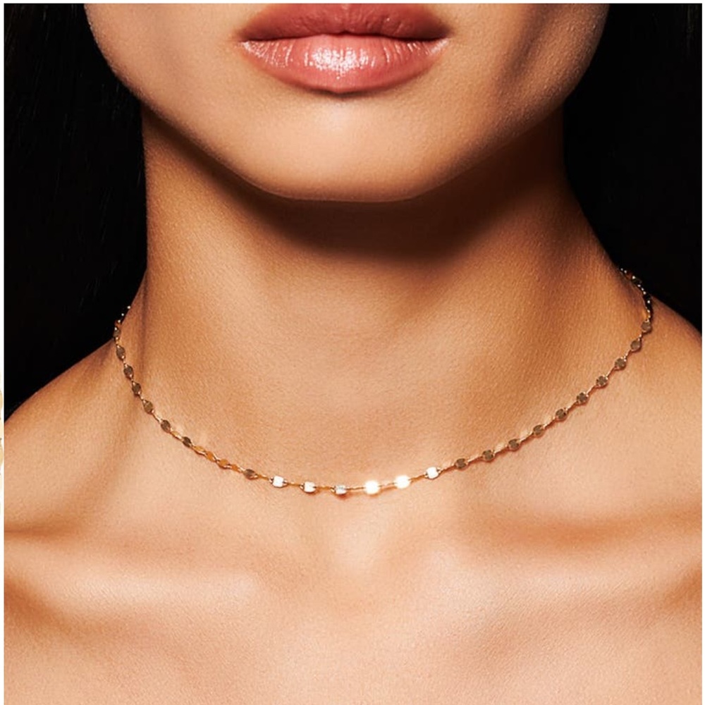 LANA 14k Mega Gloss Blake Chain Choker